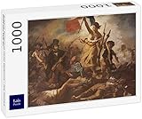 Lais Puzzle Eugène Ferdinand Victor Delacroix - Die Freiheit führt das Volk an 1000 T