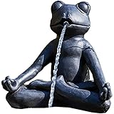 Heissner Teichfigur Yoga-Frosch im S