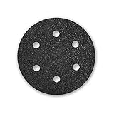 MENZER Black Klett-Schleifscheiben, 225 mm, 6-Loch, Korn 16, f. Trockenbauschleifer, Siliciumcarbid (10 Stk.)