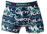 O'Neill Herren | Top-Line | Boxer-Short | 3er Set | Für Sport und Alltag (Logo - Navy / Cloud, M)