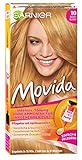 Garnier Tönung Movida Pflege-Creme/Intensiv-Tönung Haarfarbe 10 Goldblond (für leuchtende Farben, auch für graues Haar, ohne Ammoniak) 3er Pack Haarcoloration-S