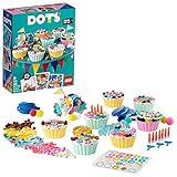 LEGO 41926 DOTS Cupcake Partyset mit 8 Cupcakes, Geburtstagsgeschenk für Kinder, Bastelset,