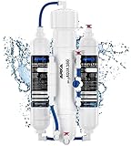 ARKA Aquatics myAqua380 - Umkehrosmoseanlage für bis zu 380 L/Tag, filtert bis zu 99% der Schadstoffe, Salze & Bakterien aus dem Wasser, ideal für jedes Meerwasser- & Süßwasseraquarium, Mehrfarbig