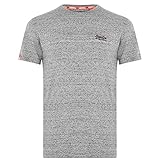 Superdry Herren ORANGE Label Vintage EMB Tee T-Shirt, Grau (Grau (Flint Steel Grit) A3Z), X-Larg