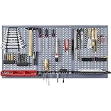 Küpper Stahlblech-Lochwand 70100, 3 tlg. 120 x 60