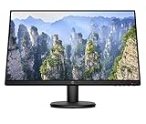 HP V24e Monitor - 24 Zoll Bildschirm, Full HD IPS Display, 60Hz, HDMI, VGA, 5ms Reaktionszeit, neigbar, schw