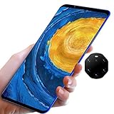 Smartphone, Handy Dual Card Dual Standby Telefon 128 GB erweiterbarer Speicher, leistungsstarker Prozessor, Telefon für den Außenbereich (blau)