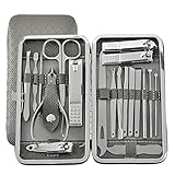 Beauty-Set, Maniküre-Set, 19 Stück Nagelknipser, Pediküre, Ohrpick- und Milbenentfernungs-S