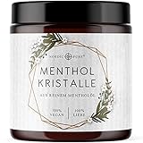 Mentholkristalle 100g von Nordic Pure | Premium Qualität für die Sauna | Kristalle aus Menthol für Saunaaufgüsse | 100% natürliche I