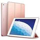 ESR Hülle kompatibel mit iPad Air 3 2019 10.5 Zoll - Ultra Dünnes Smart Case Cover mit Auto Schlaf-/Aufwachfunktion - Kratzfeste Schutzhülle für iPad Air 3th Generation - Roség