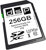 DSP Memory 256GB Professional V30 Speicherkarte für Canon IXUS 170 Digitalk