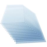 Deuba 14x Polycarbonat Hohlkammerstegplatten 4mm 10,25 m² Doppelstegplatte 1210x605 Stegplatte Gewächshausp