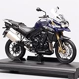 ZFSM Geschenke Kinder 1:18 Klein Für Triumph Tiger Explorer 1200 800 Motorrad Diecasts Motorrad Spielzeugfahrzeuge Modell Spielzeug