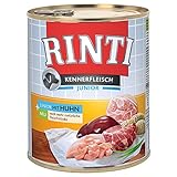 Rinti Pur Kennerfleisch Junior Huhn für Hunde, 12er Pack (12 x 800 g)