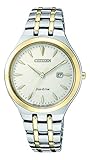 Citizen Damen Analog Solar Uhr mit Edelstahl Armband EW2494-89B