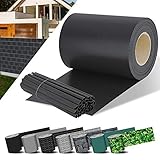 KESSER® PVC Sichtschutzstreifen Sichtschutz Rolle Doppelstabmatten Zaun Blickdicht | 35m x 19 cm | 30 Befestigungsclips | Wetterfest und Windschutz | Zaunfolie Sichtschutz Garten Gartenzaun,
