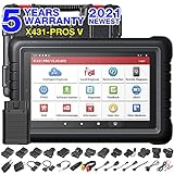 LAUNCH X431 PROS V1.0 2021 OBD2 Diagnosegerät, mit 31+ Sonderfunktionen, bidirektionale Steuerung, ECU Codierung, IMMO-Service, Personalisierung, Schlüsselprogrammierung