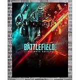 Leinwand Malerei Classic Battlefield 2042 Spiel Anime Bild Leinwand Poster und Drucke HD-Druck Wandbild Junge Schlafzimmer Internet Cafe Wohnkultur Rahmenlose M