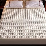 BAJIN Design Luxus Matratzenschoner | wie Spannbettlaken | Unterbett | Topper | Matratzen-Auflage auch für Boxspring und Wasserbetten geeignet,120x200+25