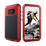 Beeasy Samsung Galaxy S8 Plus Hülle,S8+ Outdoor Handyhülle Handy Case Schutzhülle Robust Cover Tough Armor Doppelte Schutzschicht Fallschutz Hybrid Rüstung Schlagfest Stoßfest Kratzfest Bumper,R