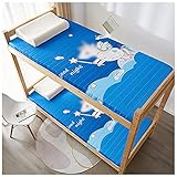 FUSHUO Futon-Matratzenauflage, 5 cm Dicke Roll-Up-Bodenmatratze, tragbare klappbare Schlafmatte, Auflage, Topper für den Boden, Bettgestell, B, 1,2 * 2,0