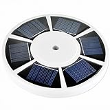 Sunnytech Solarbetriebener Fahnenmast für Fahnenmast mit automatischer Aktivenergie, direkte Versorgung