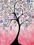 5D Diamant Malerei Kit Kreuzstich Landschaft Voller Platz Diamant Stickerei Baum Mosaik Strass Bilder Hand A2 50x70