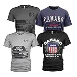 Chevy Camaro T-Shirt 4er Pack American Muscle Collection 2 (2XL)