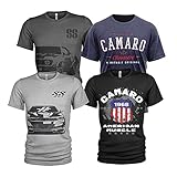 Chevy Camaro T-Shirt 4er Pack American Muscle Collection 2 (S)