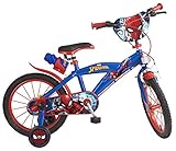Toimsa 876 Bike Boy - Spiderman - 5 bis 8 Jahre, 16 Z