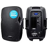 KAM RZ12ABT V3 Bluetooth active full-range speaker, 250 W