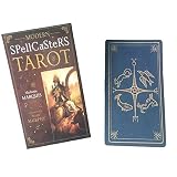 URNOFHW 78pcs Moderne Hexer der Tarot-Karten Brettspiele Deck Tabelle Tarot Spiel for Familienspielkarte Unterhaltung (Color : A)