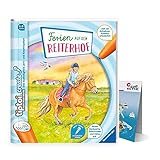 Ferien auf dem Reiterhof, Pferde | Ravensburger tiptoi Create Buch + Kinder Wimmel-Weltkarte 6-9 J