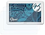 Bruni Schutzfolie kompatibel mit Archos 101b Copper Folie, glasklare Displayschutzfolie (2X)