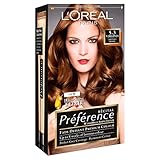 3 x L'Oreal Paris Recital Preference Permanent Colour 5.3 Virginia Chestnut Brow