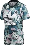 adidas Damen Trefoil T-Shirt, Multicolor, 34