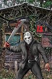 Horror Slasher Journal Notebook Killer Cabin 13th Friday