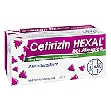 Cetirizin Hexal bei Allergien, 100 S