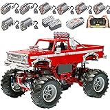 Technik Bausteine Arakawa Geländewagen Bausatz, 2.4Ghz mit Fernbedienung, 1683 Teile Auto Bauset Klemmbausteine Spielzeug Kompatibel mit Lego G