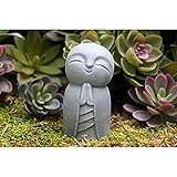 dh-7 Der perfekte kleine Jizo-Buddha für Ihre Haus- oder Gartendekoration im Freien, Exquisite Gartenornamente im Freien, Hallow