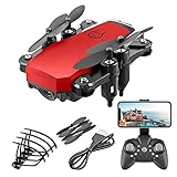 GZTYLQQ Foldable Drone with 4K Camera for Adults Quadcopter with Brushless Motor Auto Return Home Follow Me Long Control Range, Includes Carrying Bag