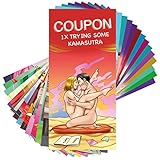 15 Sex Gutscheine Comic Liebesgutscheine – Frech sexy Erotik Geschenk für Männer Frauen Paare – GRATIS Türschild „Bitte nicht stören!“