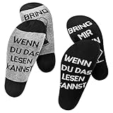 Herren Bunte Lustige Socken, Verrückte Socken Modische Mehrfarbig Klassisch als Geschenk, Neuheit Crew Sock