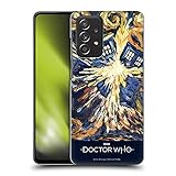 Head Case Designs Offiziell Offizielle Doctor Who Van Gogh Tardis Klassische Panne Poster Harte Rueckseiten Handyhülle Hülle Huelle kompatibel mit Galaxy A52 / A52s / 5G (2021)