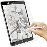 Sross-TEC 2 Stück Schutzfolie für iPad 10.2, Write Like Paper Folie für iPad 10.2 2021/2020/2019,Feel Like Paper Matte Display Displayschutz Folie für iPad 9/8/7Generation [Unterstützt Pencil]