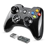 REDSTORM PC Controller, Wireless USB Controller Gaming Gamepad für PS3/ Android / Windows mit Dual Vibration, Plug and Play, Wiederaufladbare Akk