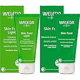 WELEDA Skin Food Light Feuchtigkeitscreme & Körper (1 x 75 ml) & Hautcreme Skin Food, reichhaltige Naturkosmetik Körpercreme zur Pflege von Haut an Füßen, Händen und Ellenbogen (1 x 75 ml)