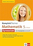 KomplettTrainer Mathematik 5. Klasse Gymnasium - der komplette Lernstoff mit über 100 Online Mathe Übung