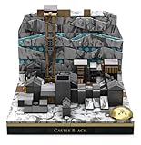 MEGA Construx GNW37 - Probuilder Game of Thrones Die Schwarze Festung, Bauset mit 307 Teilen aus der erfolgreichen HBO- Fernsehserie, Spielzeug für Kinder und Sammler ab 16 J