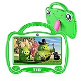 TJD 7-Zoll-Tablet für Kinder, Android 10,0 Betriebssystem, Elternsteuerung, vorinstalliert iWawa, 2 GB RAM 16 GB Speicher, Doppelkamera, Bluetooth, WiFi(Grün)